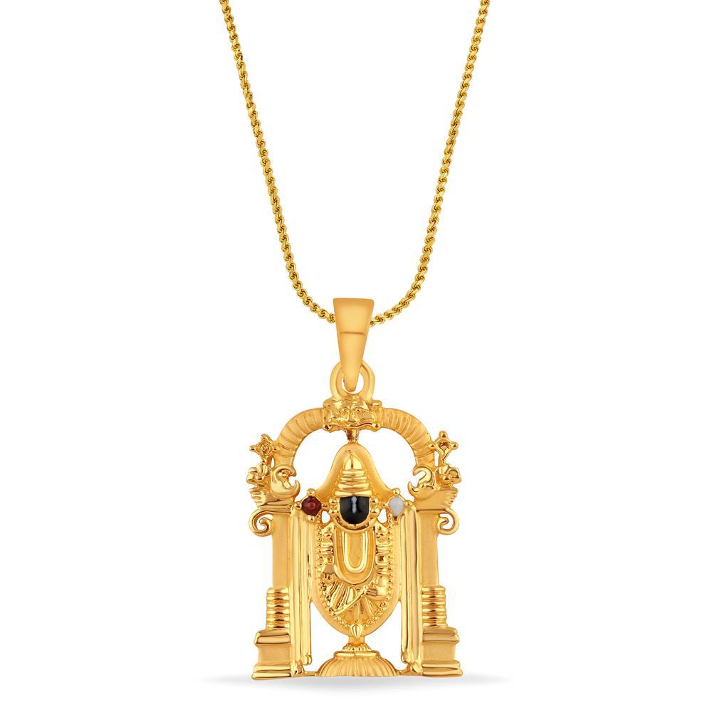 Buy Lord Venkateswara Gold Pendant