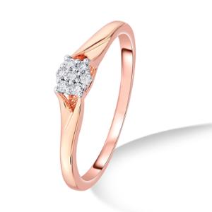 Buy 14 Karat Gold & Diamond Ring