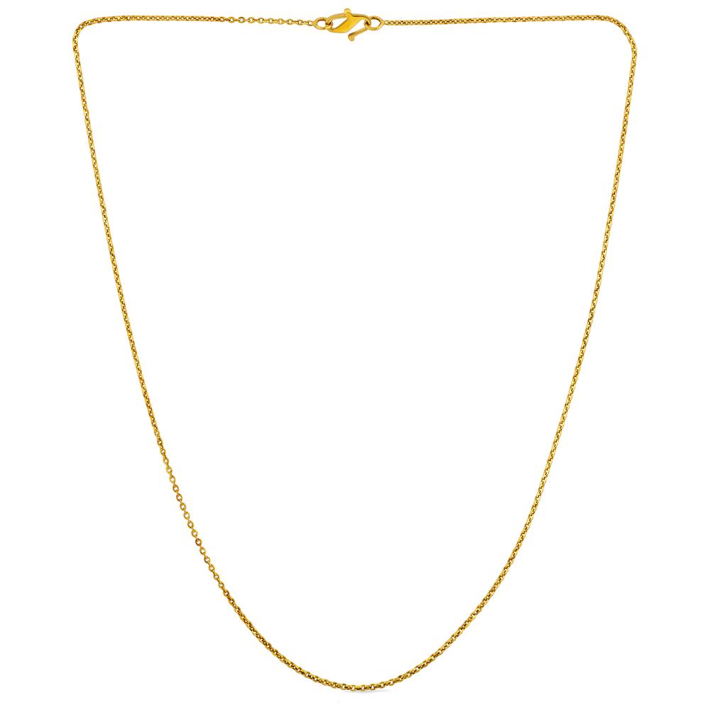 18 Karat Gold Chain For Women | Gold - Reliance Jewels