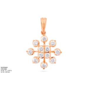 Buy 22 Karat Gold & Diamond Pendant