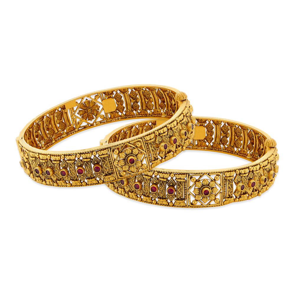 Buy 22 Karat Gold Bangles