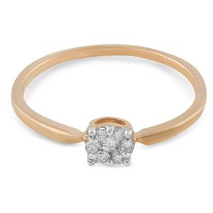 Buy 14 Karat Gold & Diamond Ring