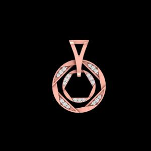 Buy 14 Karat Gold & Diamond Pendant