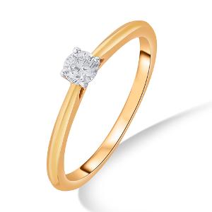 Buy 18 Karat Gold & Diamond Ring