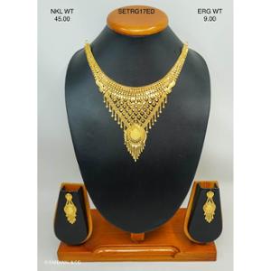 Buy 22 Karat Gold Necklace Set