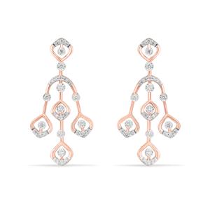 Buy 14 Karat Gold & Diamond Earrings