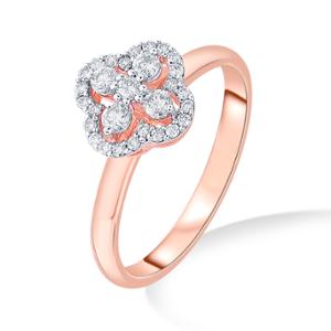 Buy 14 Karat Gold & Diamond Ring