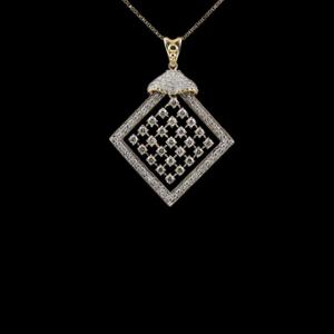 Buy 18 Karat Gold & Diamond Pendant