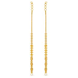 Buy 22 Karat Gold Earrings Chains
