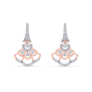 Buy 18 Karat Gold & Diamond Earrings