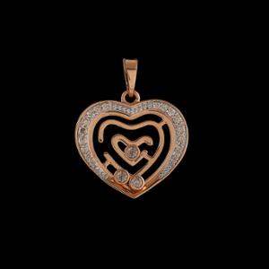 Buy 18 Karat Gold & Diamond Pendant