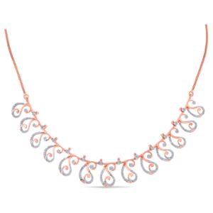 Buy 14 Karat Gold & Diamond Necklace