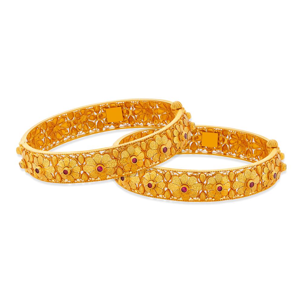 Buy 22 Karat Gold Bangles