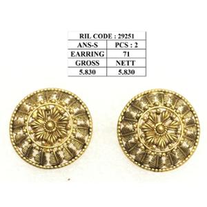 Buy 22 Karat Gold Earrings