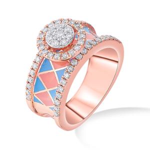 Buy 18 Karat Gold & Diamond Ring
