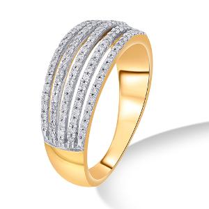 Buy 18 Karat Gold & Diamond Ring