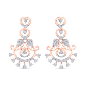 Buy 14 Karat Gold & Diamond  Earrings