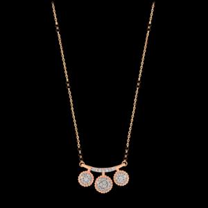 Buy 18 Karat Gold & Diamond Mangalsutra
