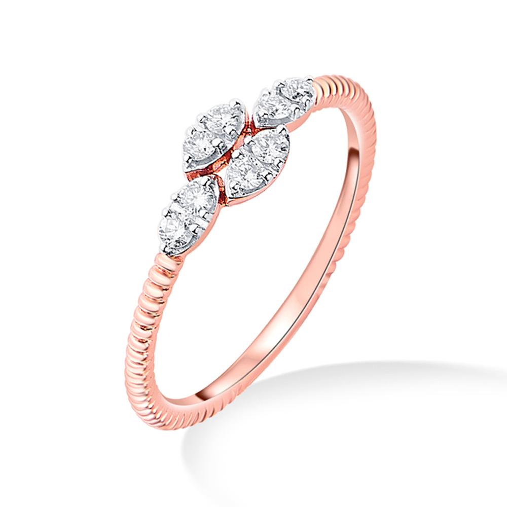 Buy 14 Karat Gold & Diamond Ring