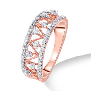 Buy 14 Karat Gold & Diamond Ring