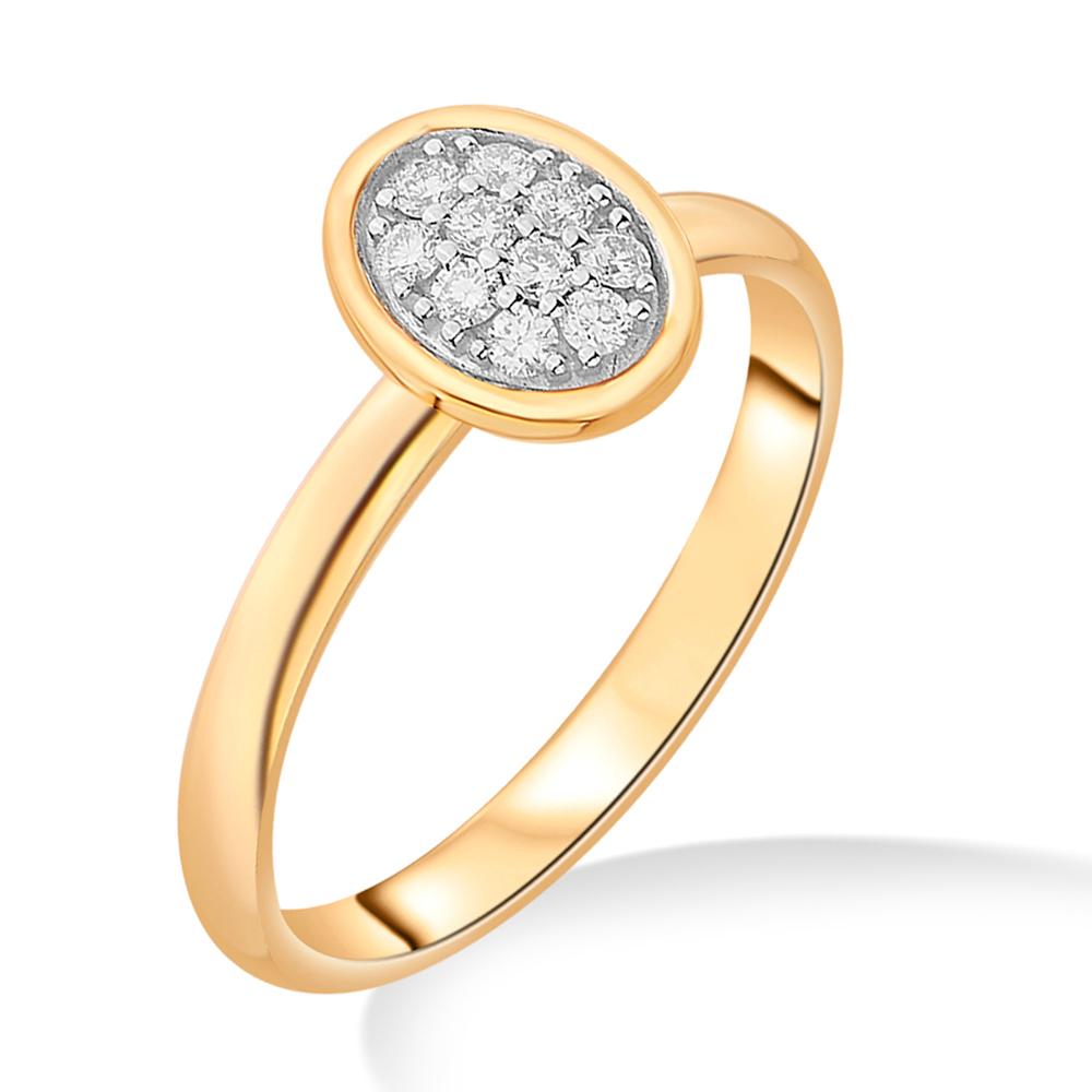 Buy 14 Karat Gold & Diamond Ring