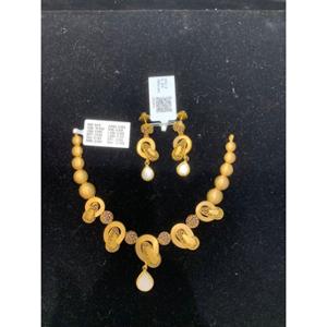 Buy 22 Karat Gold Necklace Set