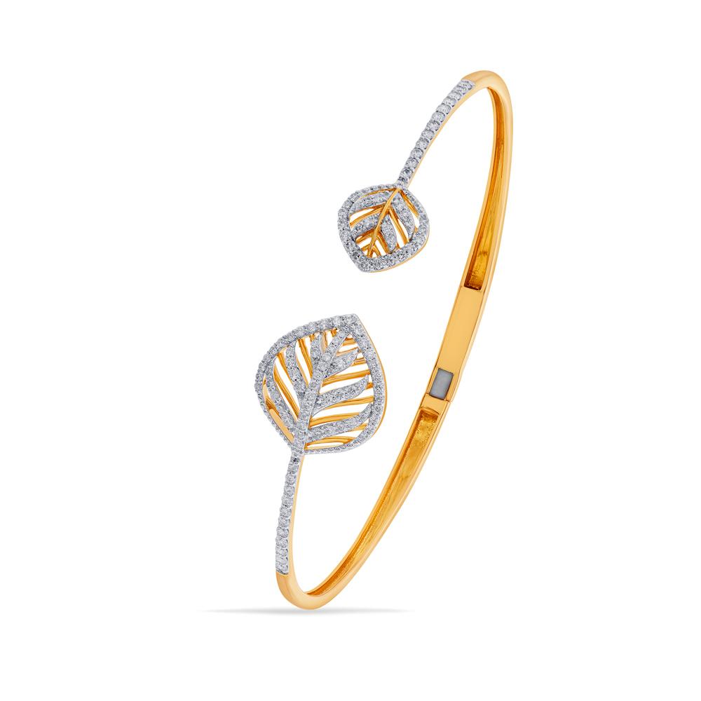 Buy 18 Karat Gold & Diamond Bracelet