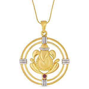 Buy 18 Karat Gold Pendant For Unisex