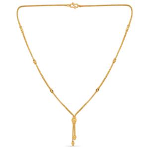 Buy 22 Karat Feminine Gold Necklace Chain