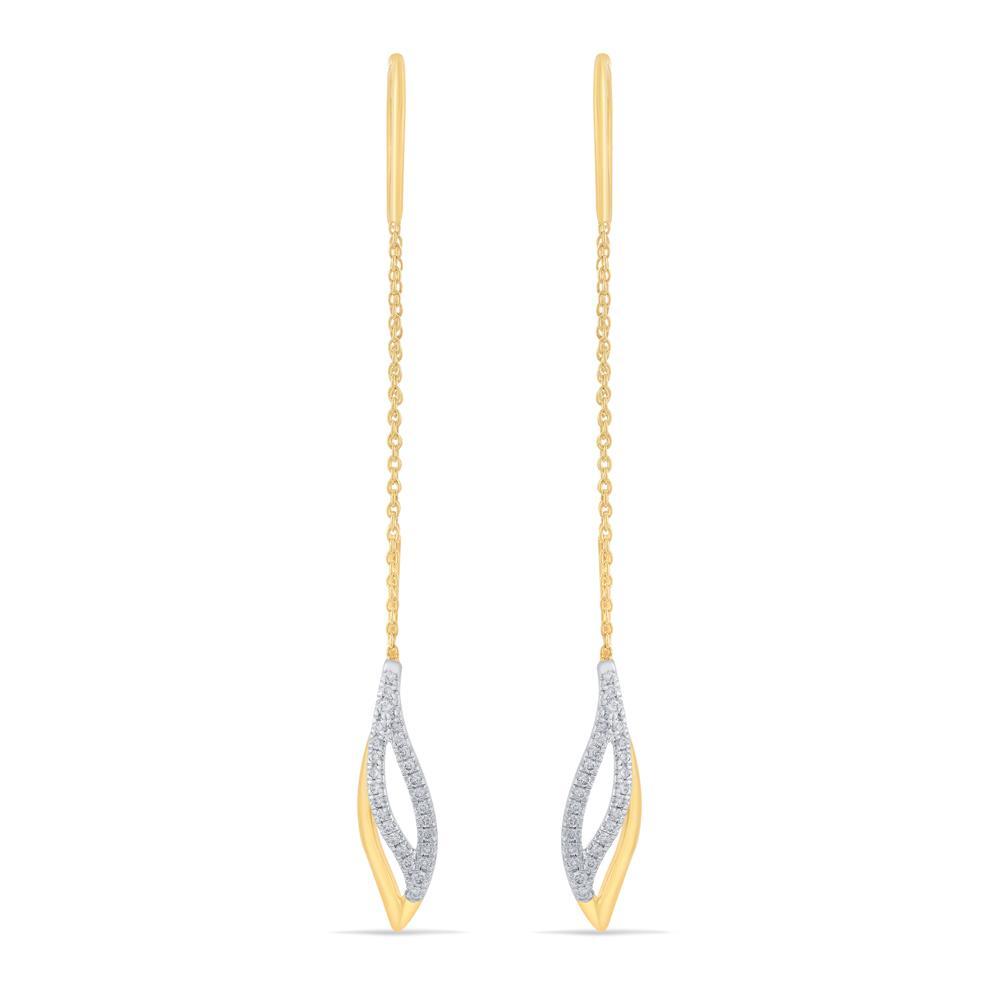 Buy Delicate Dazzle Drop Diamond Earrings
