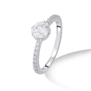 Buy 14 Karat Gold & Diamond Ring
