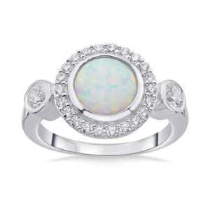 Ocean Opal Ring | Silver - Reliance Jewels