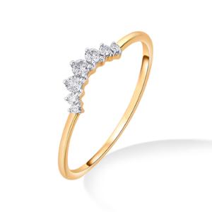 Buy 14 Karat Gold & Diamond Ring