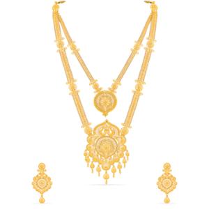 Buy 22 Karat Gold Necklace Set