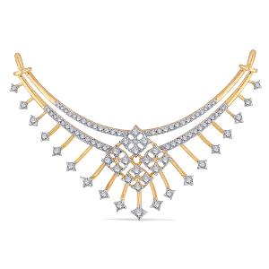 Buy 18 Karat Gold & Diamond Mangalsutra
