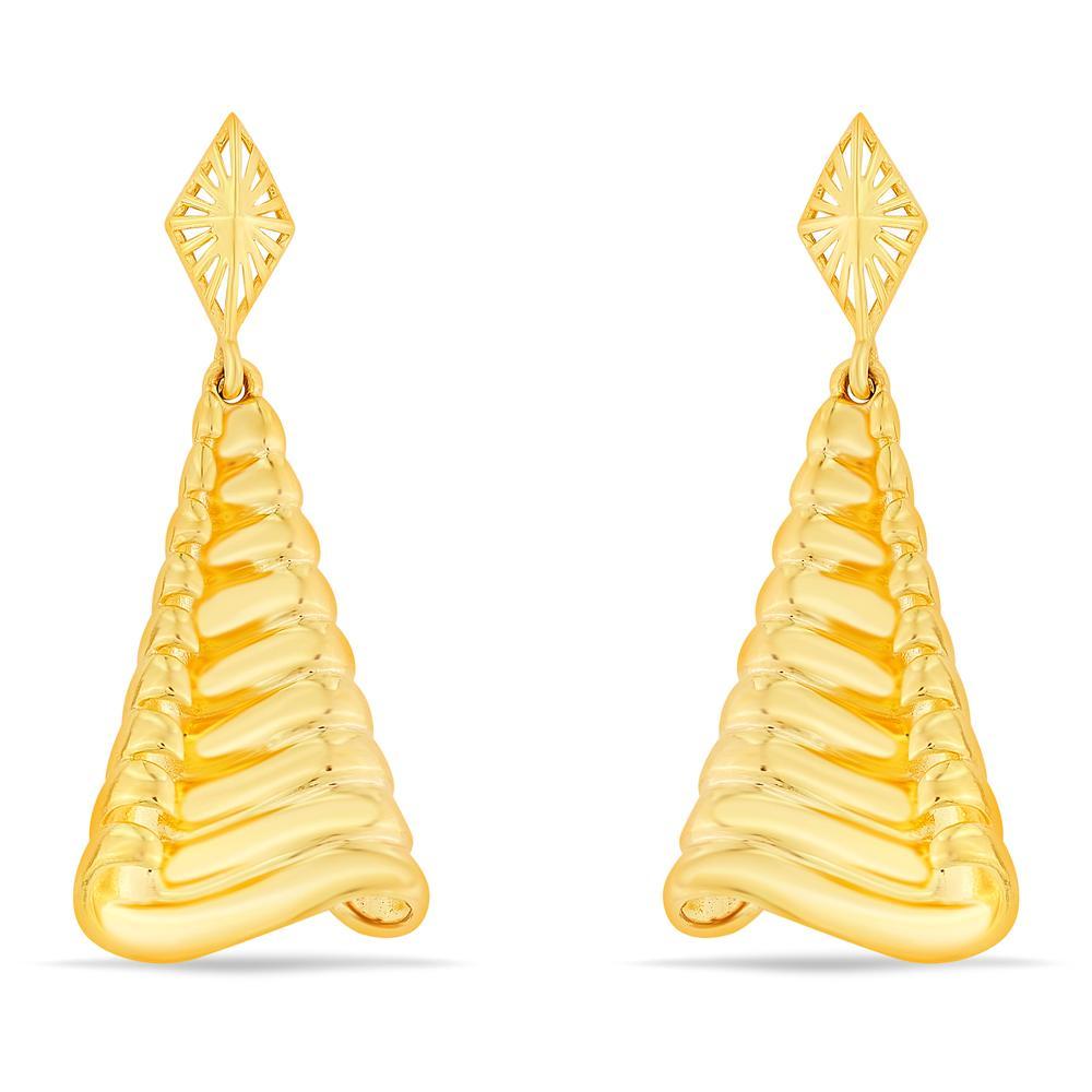 Buy Pyramid drop earrings