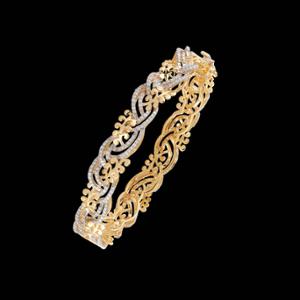 Buy 18 Karat Gold & Diamond Bangles