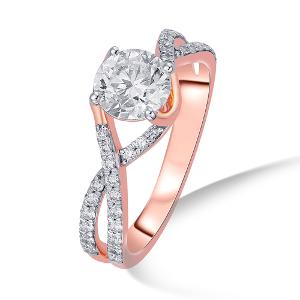 Buy 18 Karat Gold & Diamond Ring