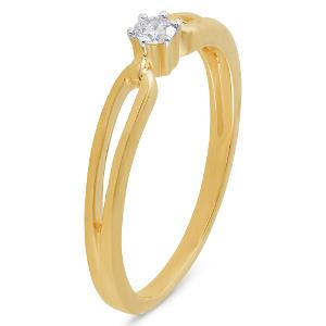 Buy 18 Karat Gold & Diamond Ring