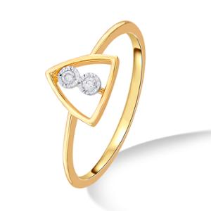 Buy 14 Karat Gold & Diamond Ring