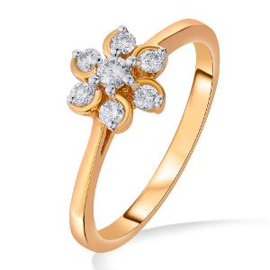 Buy 18 Karat Gold & Diamond Ring