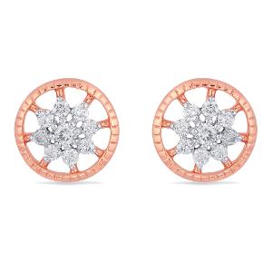 Buy 14 Karat Gold & Diamond Earrings