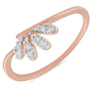 Buy 14 Karat Gold & Diamond Ring