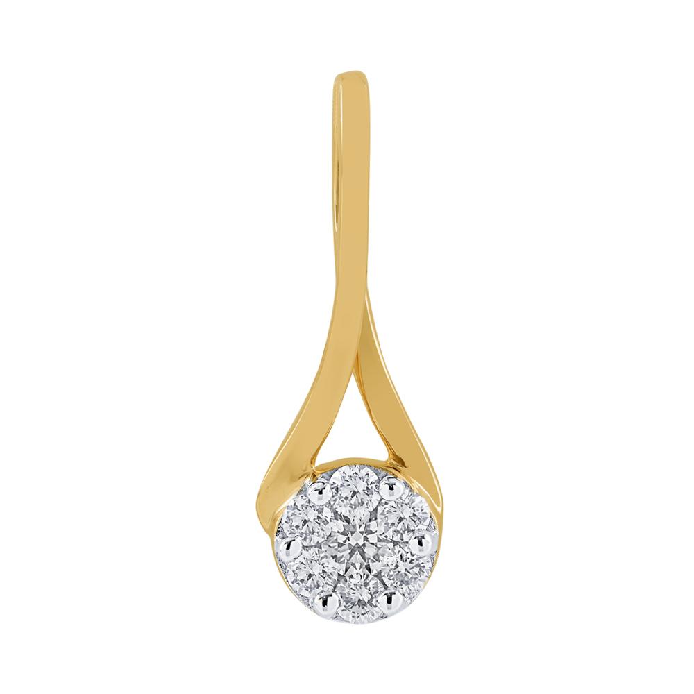 Buy 18 Karat Gold & Diamond Pendant