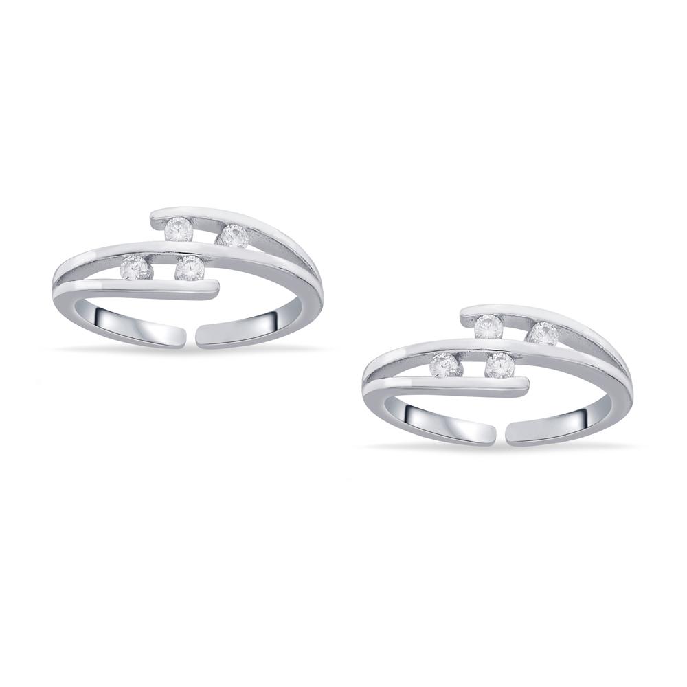 Buy 925 Purity Silver Toe Ring