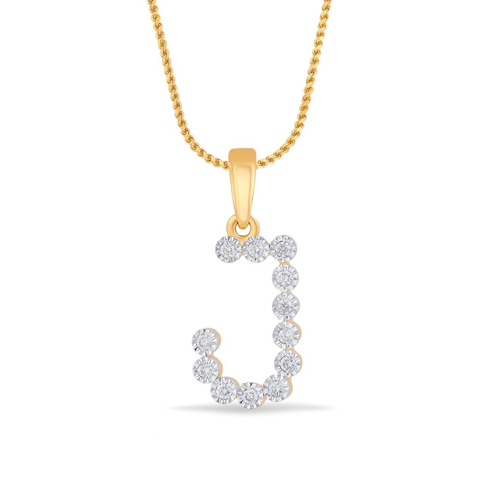 Buy 14 Karat Gold & Diamond Pendant