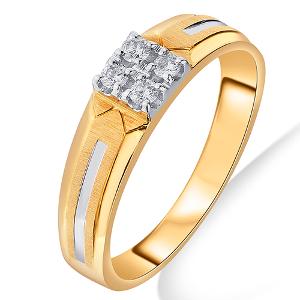 Buy 18 Karat Gold & Diamond Ring