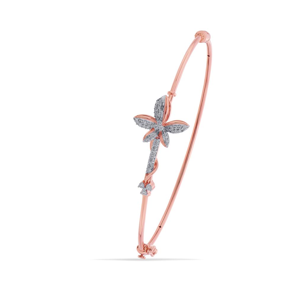 Buy 18 Karat Gold & Diamond Bracelet
