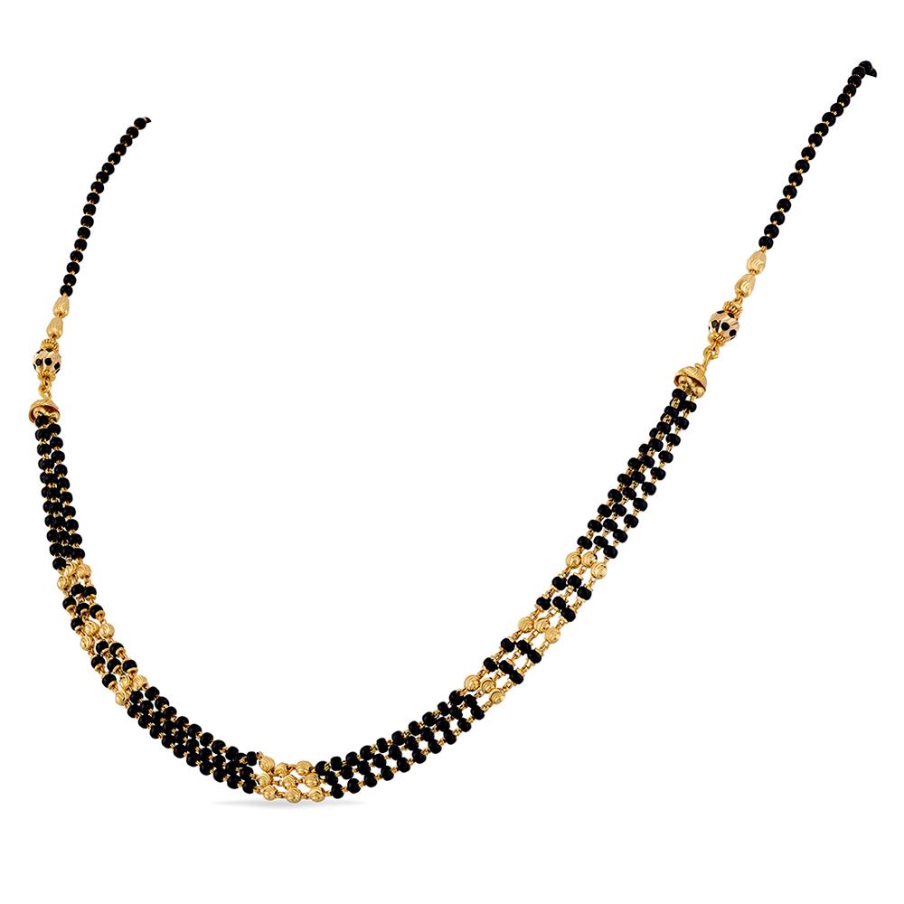 gold mangalsutra chain without pendant