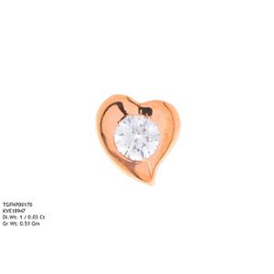 Buy 22 Karat Gold & Diamond Nose Pin